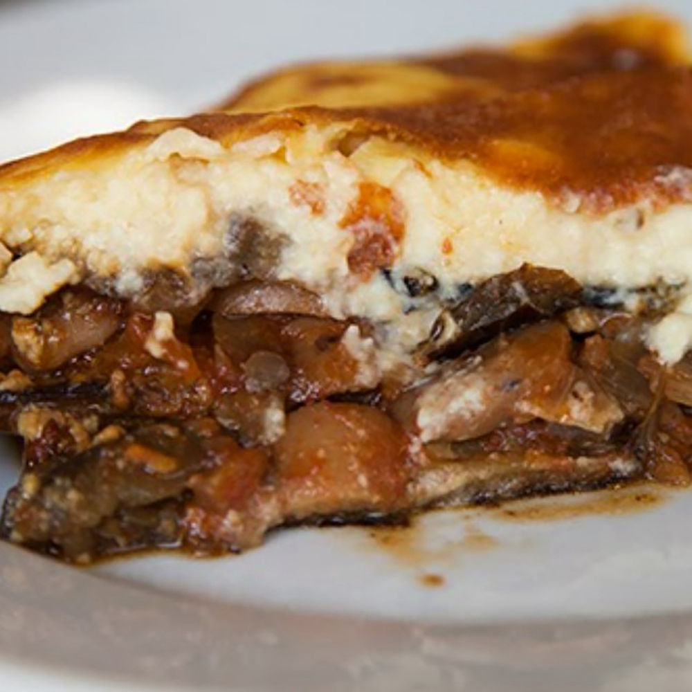 Mushroom Moussaka Vegetarian